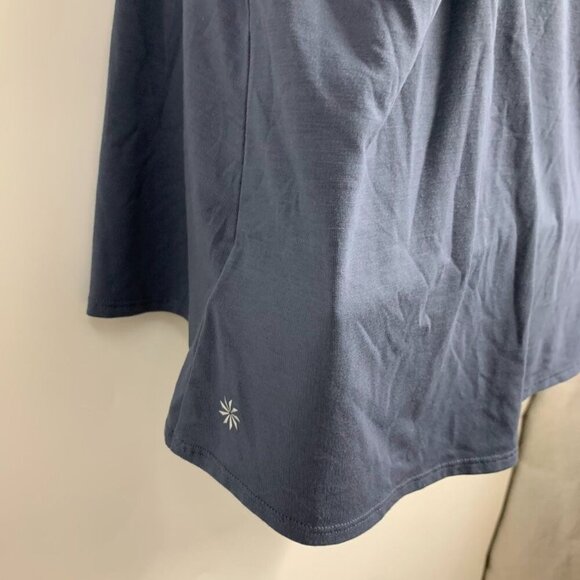 Athleta Women's V Neck Adjustable Back Stretch Outdoor Yoga Tank Top Size S - Picture 5 of 11